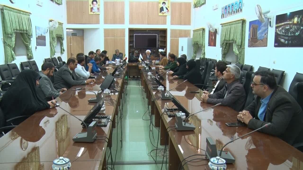 ملانوری سرپرست فرمانداری ویژه میبد در جلسه هماهنگی برگزاری راهپیمایی روز قدس ملانوری سرپرست فرمانداری ویژه میبد در جلسه هماهنگی برگزاری راهپیمایی روز قدس