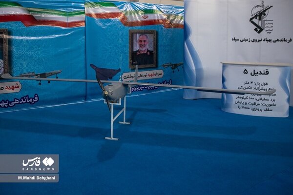 قدرت نمایی پهپادهای سپاه پاسداران/ ابابیلهای ایرانی در کمین دشمنان+ تصاویر