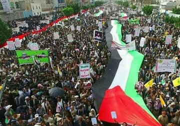 تصاویر دو وزیر دولت در راهپیمایی روز قدس / زاکانی هم به جمعیت پیوست