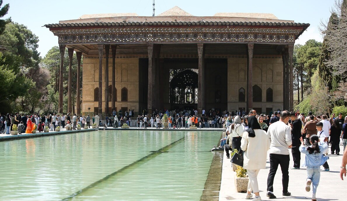 «کاخ چهلستون» اصفهان به روایت «تصویر»