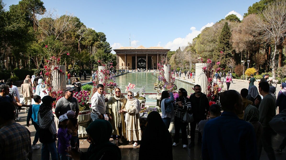 «کاخ چهلستون» اصفهان به روایت «تصویر»