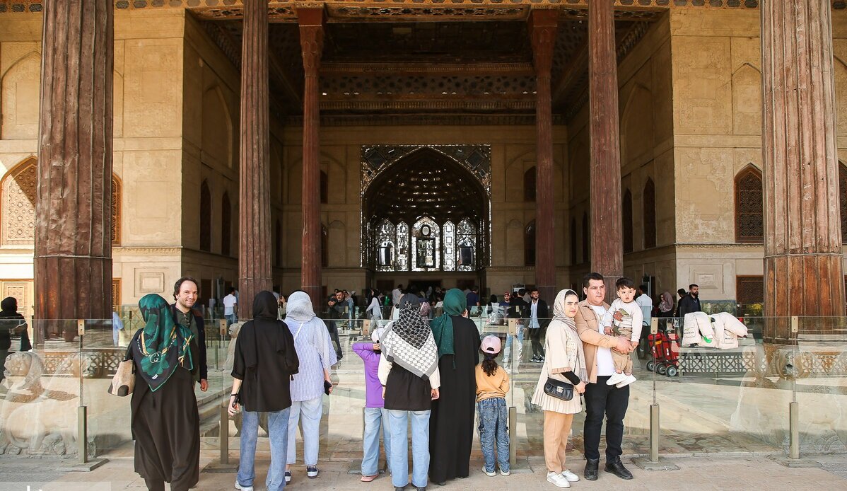 «کاخ چهلستون» اصفهان به روایت «تصویر»