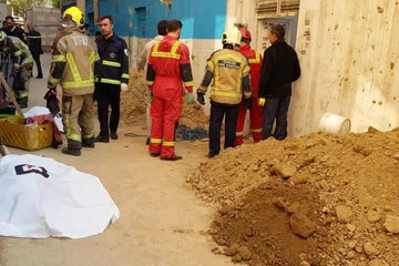 حادثه در تهران؛ کارگران افغانستانی زنده از چاه بیرون نیامدند