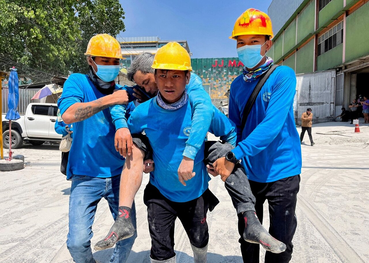 زلزله ۷.۷ ریشتری در جنوب شرق آسیا؛ حکومت نظامی میانمار از جامعه جهانی درخواست کمک کرد/ سانسور رسانه و اینترنت مانع اعلام دقیق آمار تلفات + عکس