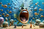 صدای این ماهی کوچک به بلندی صدای هواپیما است!