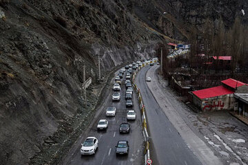 وضعیت ترافیکی محورهای منتهی به مازندران