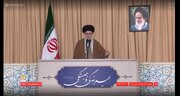 ببینید | تقدیر رهبری از حضور مردم در راهپیمایی روز قدس