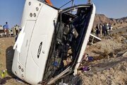 واژگونی مرگبار اتوبوس در کرمان؛ آمار جان‌باختگان بیشتر شد