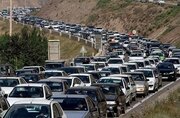 قابل توجه مسافران؛ بارش باران و ترافیک در این جاده‌ها