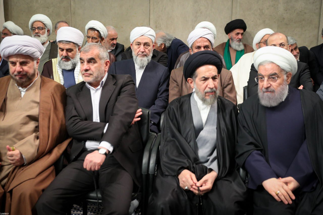 عکس جدید از حسن روحانی در بیت رهبری/ امام جمعه تهران و نیکزاد هم بودند