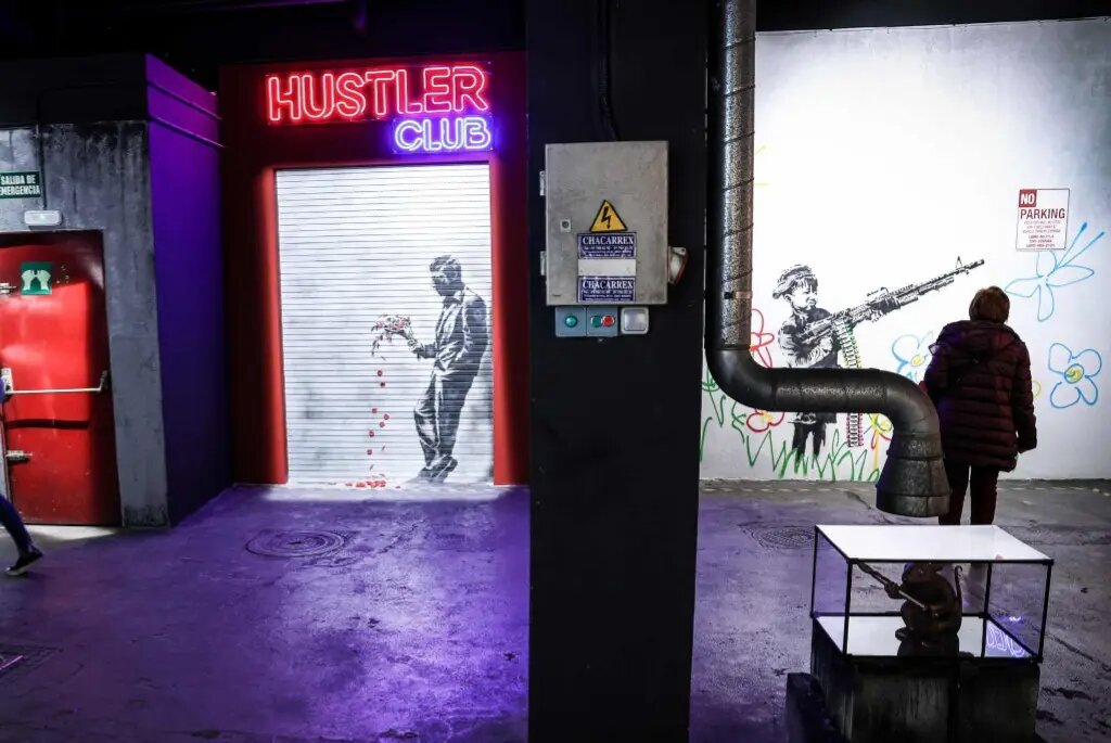 تاسیس موزهای عجیب و واقعی از آثار بنکسی در مادرید/ هنرمندی که دغدغه بشریت و اجتماع دارد