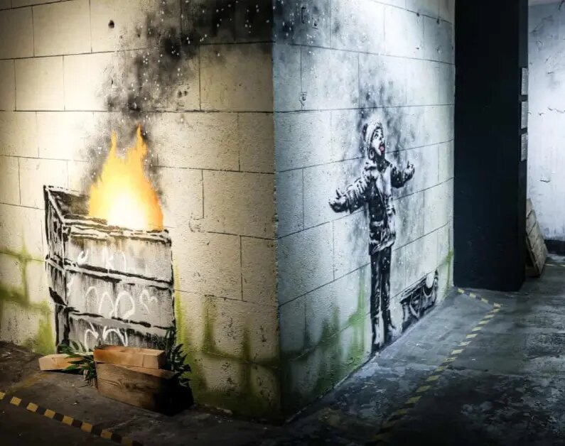 تاسیس موزهای عجیب و واقعی از آثار بنکسی در مادرید/ هنرمندی که دغدغه بشریت و اجتماع دارد