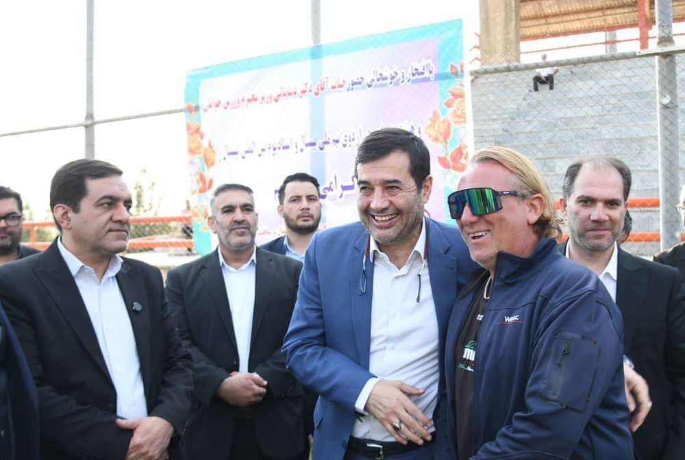 گزارش تصویری از بازدید دکتر دنیامالی وزیر ورزش و جوانان از اردوی تیم ملی بیسبال در استان البرز