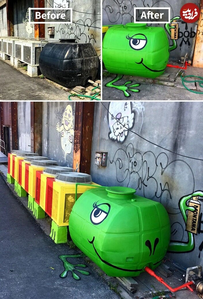 آثاری از هنرمند نیویورکی که تماشاگر را به لبخند وا میدارد/ عکس