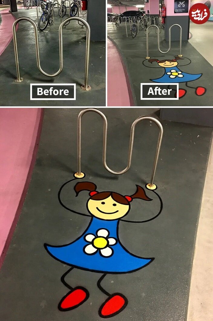 آثاری از هنرمند نیویورکی که تماشاگر را به لبخند وا میدارد/ عکس