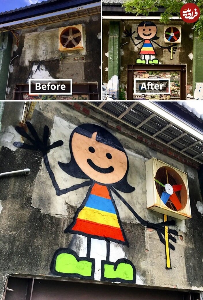 آثاری از هنرمند نیویورکی که تماشاگر را به لبخند وا میدارد/ عکس