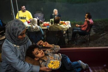 تصویری از سارای سریال «پایتخت» کنار همسرش/ عکس تصویری از سارای سریال «پایتخت» کنار همسرش/ عکس