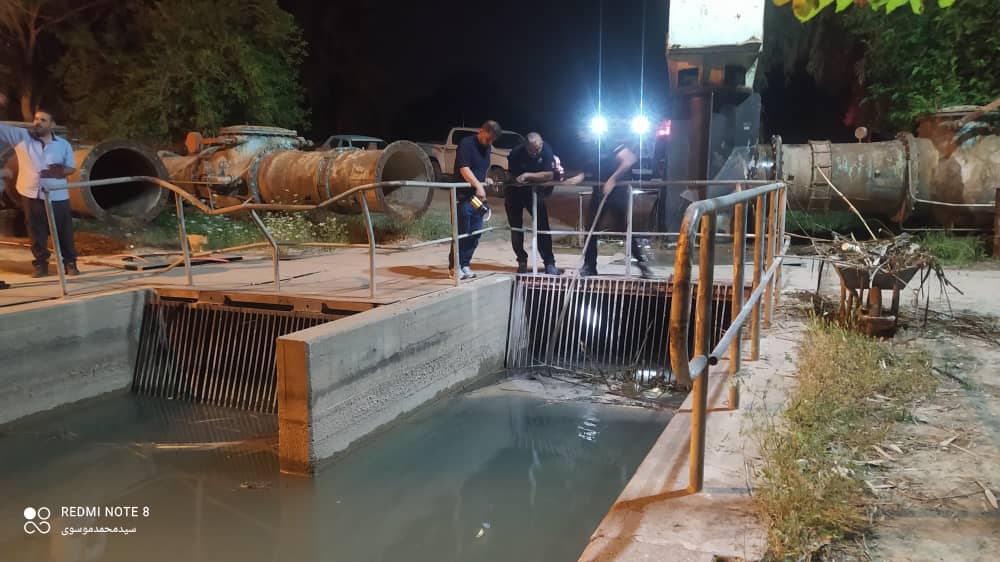 جسد جوان مفقود شده از کانال آب کشاورزی بیرون کشیده شد