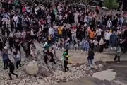 ببینید | ذوق و شوق مردم اصفهان از جاری شدن دوباره زاینده‌رود