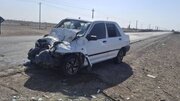 جزئیات تصادف خودروی حامل معلمان در محور ریگان