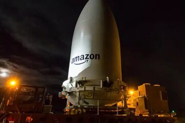 رقابت داغ آمازون با استارلینک در فضا شروع شد رقابت داغ آمازون با استارلینک در فضا شروع شد