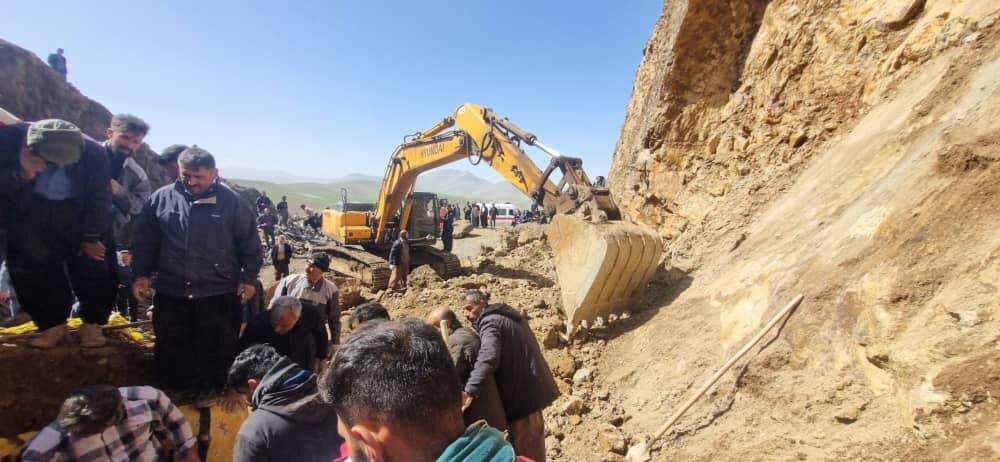 جان باختن یک معدنچی بدلیل ریزش یکی از معادن مهاباد + جزئیات