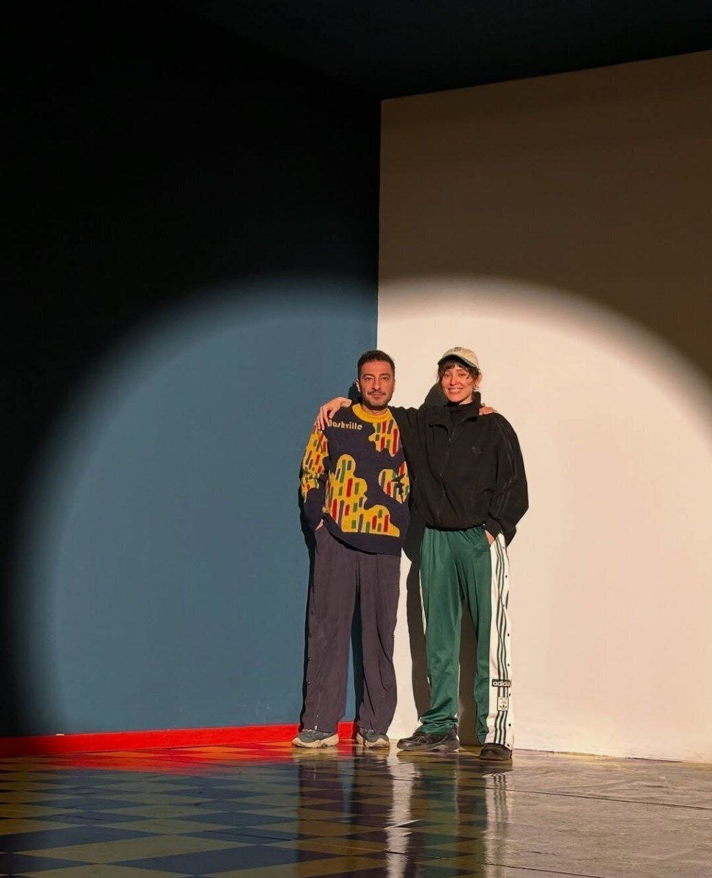 تبریک احساسی فرشته حسینی برای تولد نوید محمدزاده