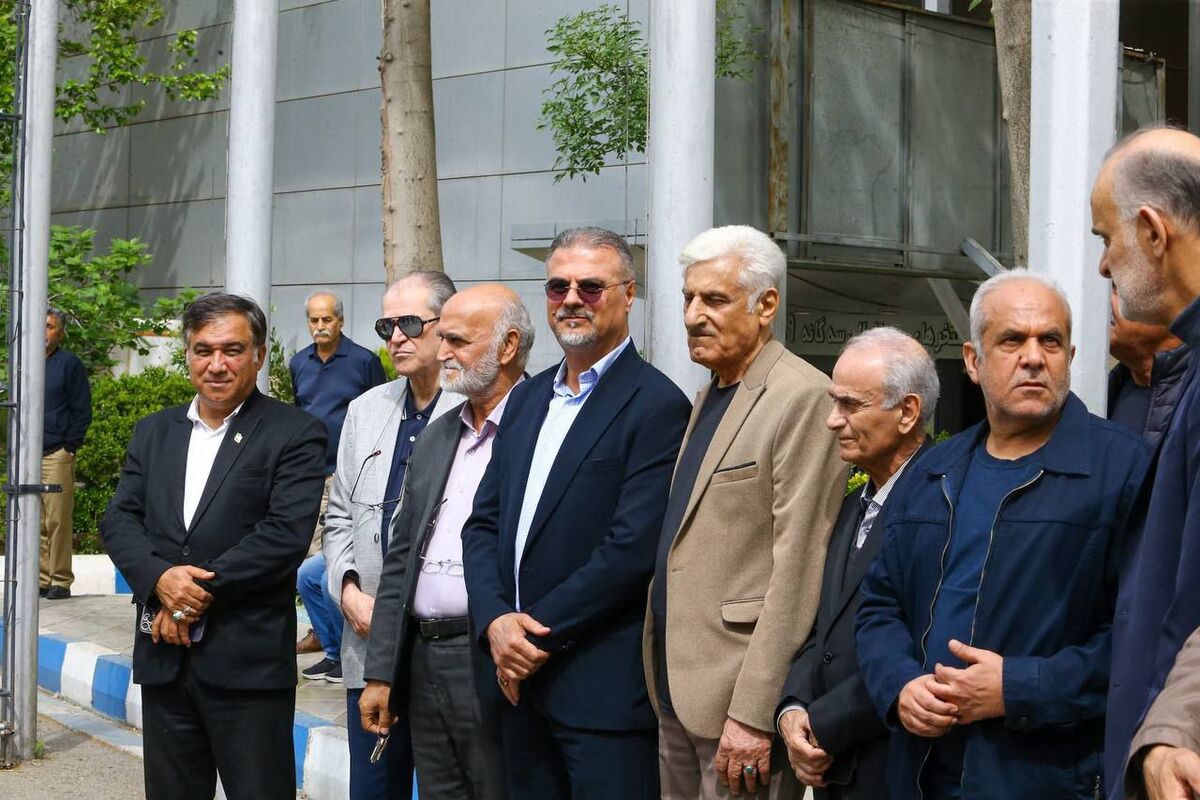 عکس| آخرین وداع فرامرز ظلی با ورزشگاه شیرودی