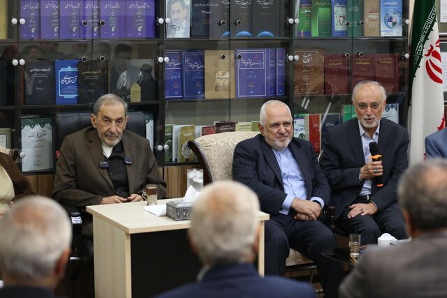 دیدار پیشکسوتان وزارت خارجه با ولایتی/عکس