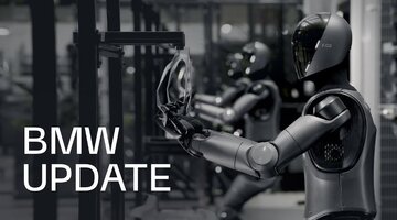 ربات انسان نمای بی ام و معرفی شد /عکس