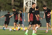 عکس| دو میهمان ویژه در تمرین پرسپولیس