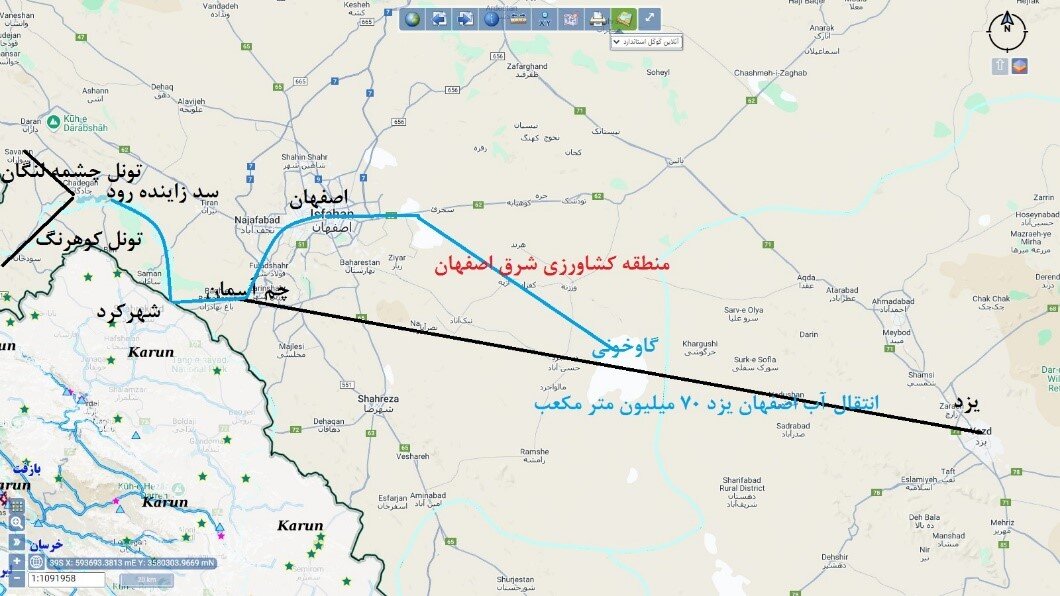 ناگفتههایی از انتقال جنجالبرانگیز آب اصفهان به یزد + نمودارها و عکسها
