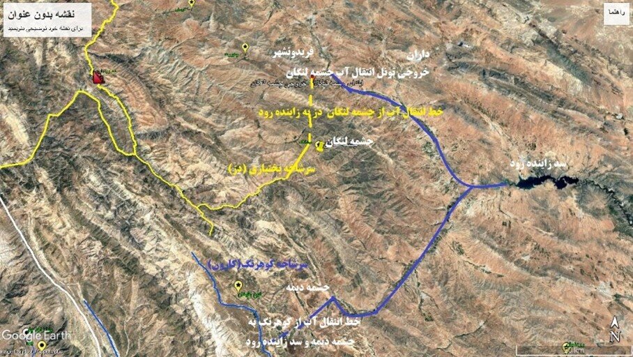 ناگفتههایی از انتقال جنجالبرانگیز آب اصفهان به یزد + نمودارها و عکسها