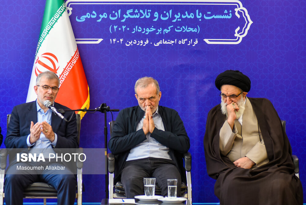 ژستهای خاص پزشکیان در جریان سفر به استان البرز