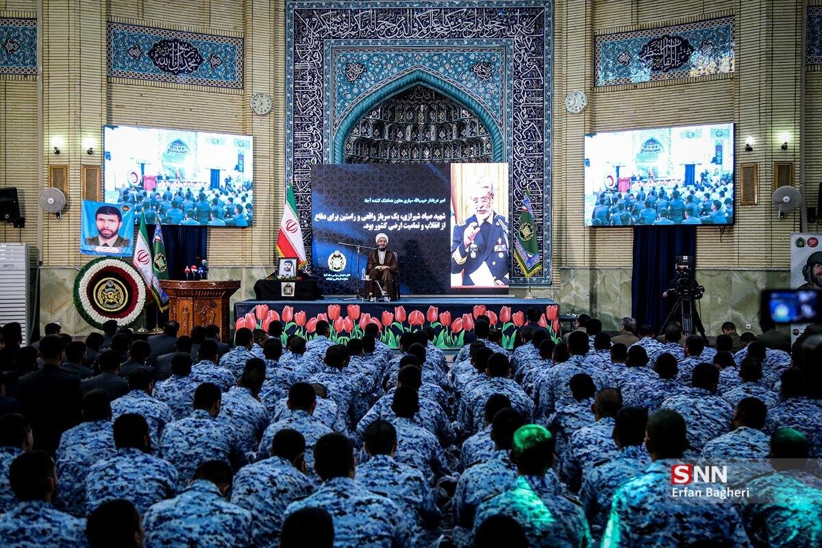 تصاویری از حضور فرماندهان ارشد نظامی در مراسم بزرگداشت شهید صیاد شیرازی / فاطمه مهاجرانی هم به ستاد ارتش رفت
