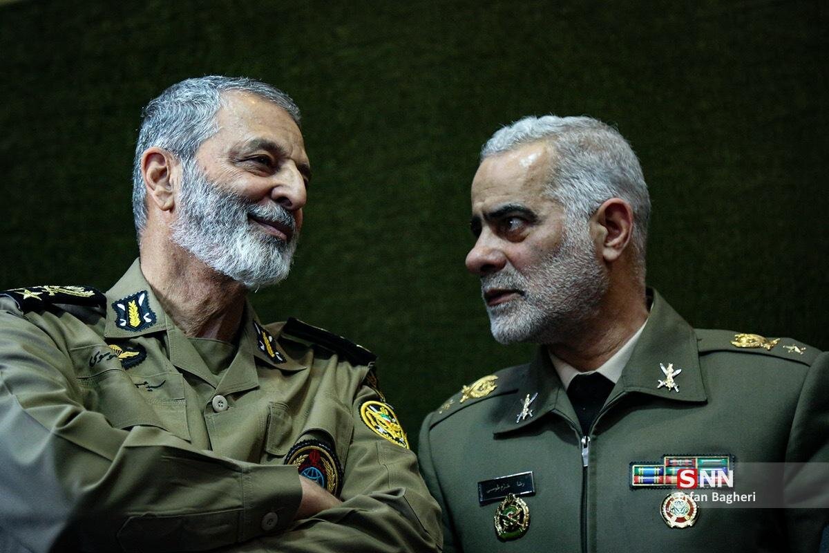 تصاویری از حضور فرماندهان ارشد نظامی در مراسم بزرگداشت شهید صیاد شیرازی / فاطمه مهاجرانی هم به ستاد ارتش رفت