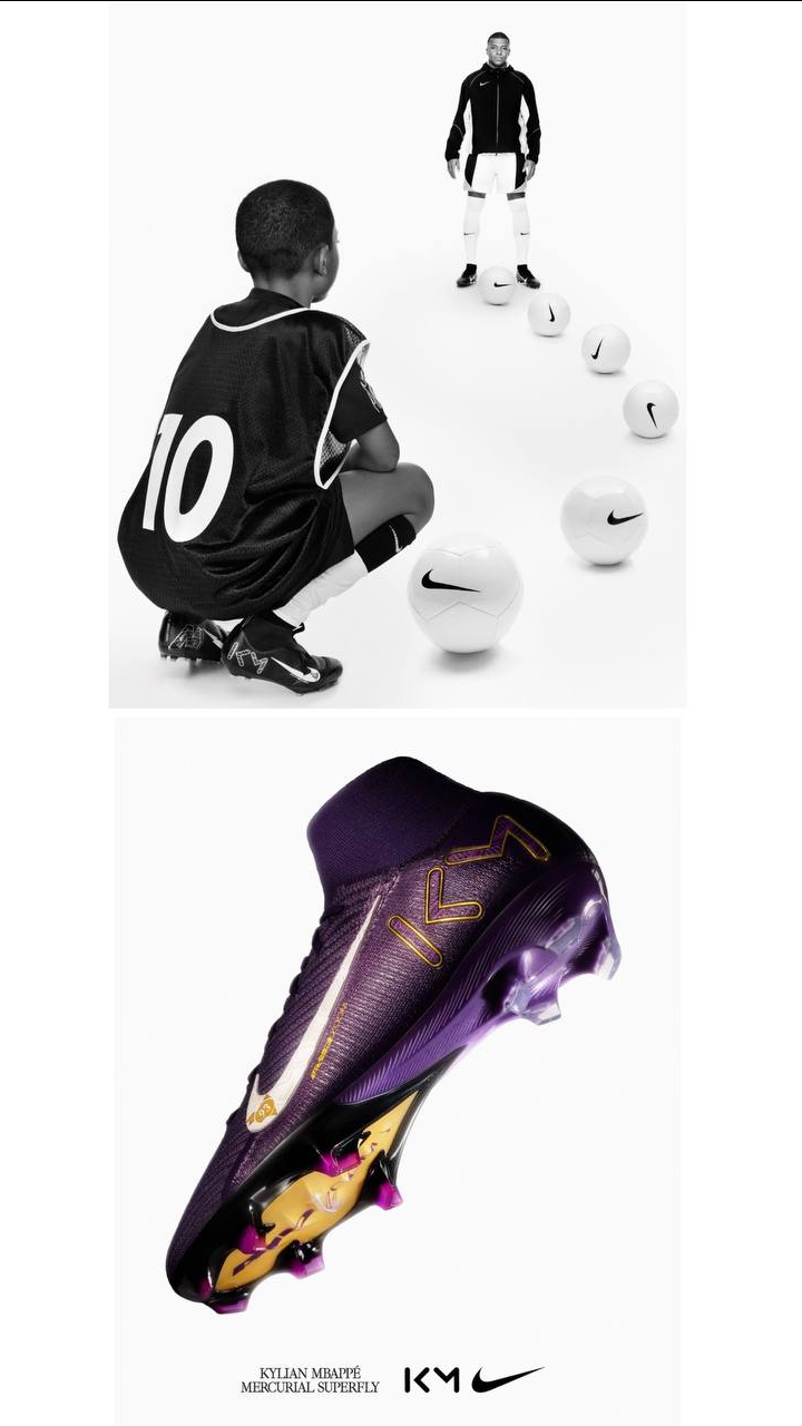 عکس| استوکهای جذاب نایکی برای کیلیان امباپه