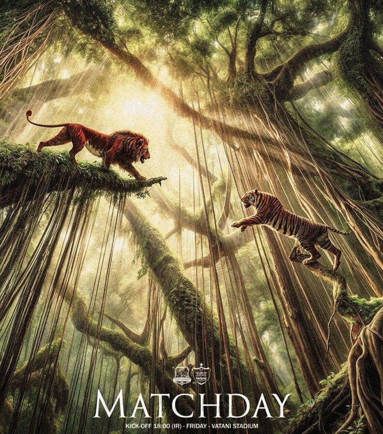 عکس | نبرد ببر و شیر در جنگلهای مازندران!