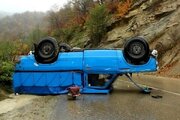این خودرو رکورددار واژگونی در روزهای بارانی است