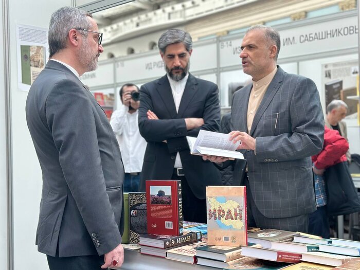 حضور ایران در نمایشگاه بینالمللی کتاب ادبیات تفکری مسکو