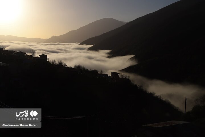 طبیعت بهاری کوهستان چالوس