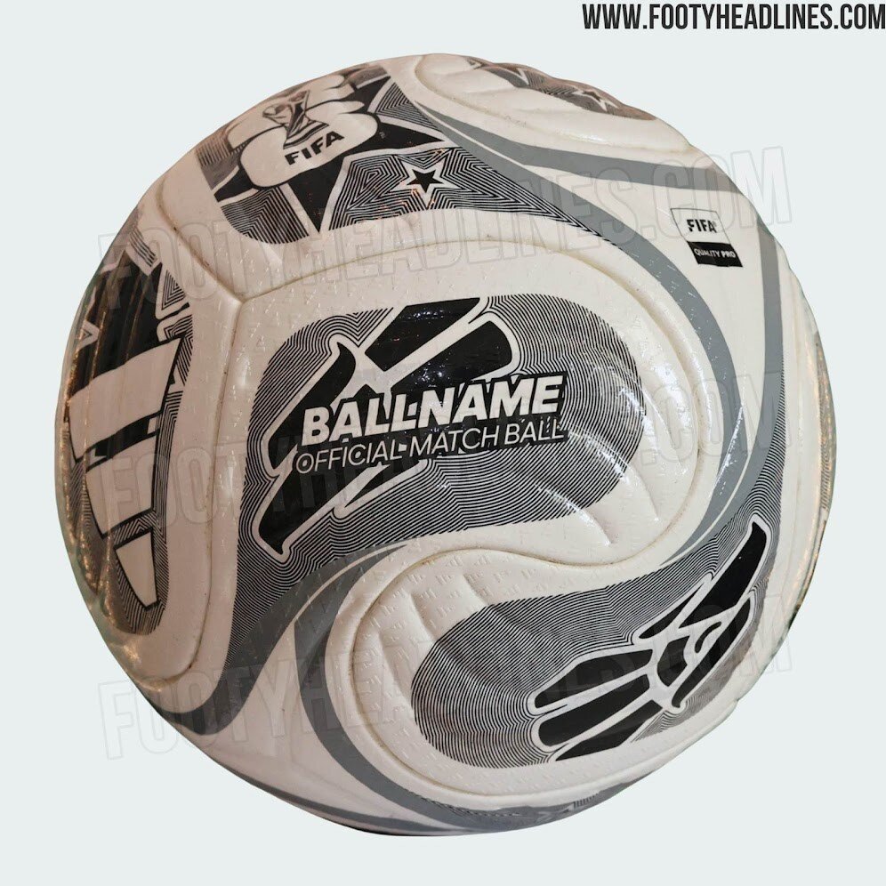 عکس| طرح اولیه توپ جام جهانی ۲۰۲۶ لو رفت