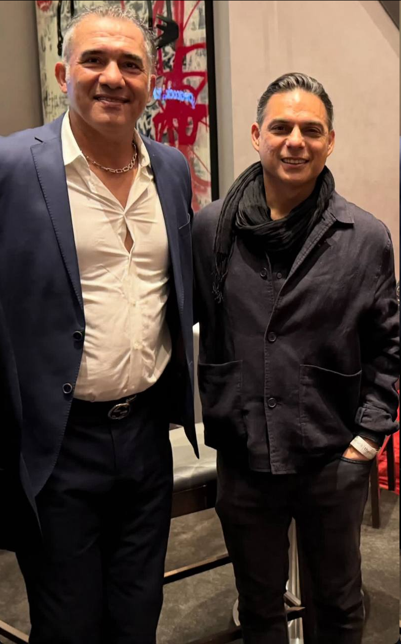 عکس| دیدار عابدزاده با بازیگران ایرانی در آمریکا