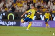 عکس | واکنش رونالدو به درخشش پسرش با لباس النصر