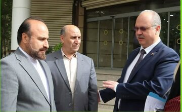 سفر سفیر بلاروس به خرم آباد و دیدار با شهردار