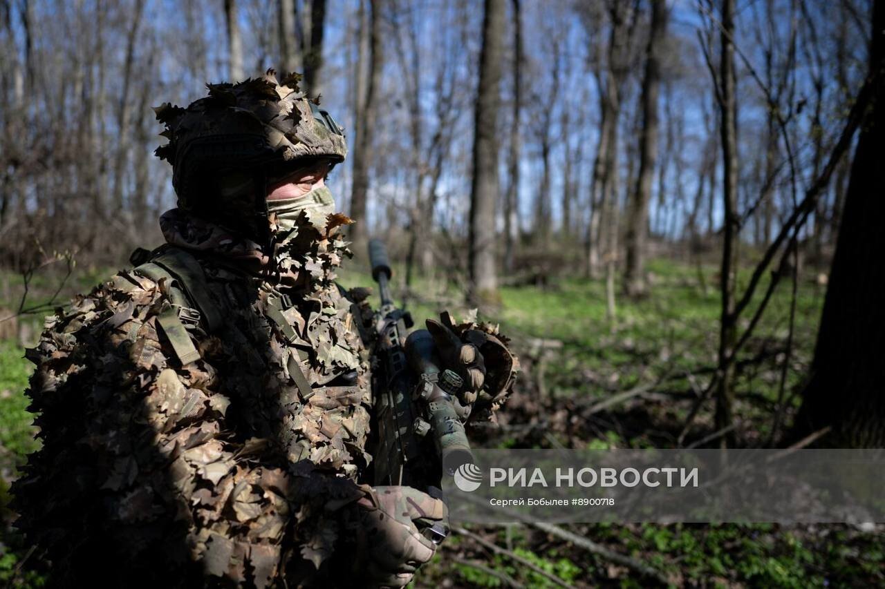 تصاویری جالب از استتار تکتیراندازان روسیه!