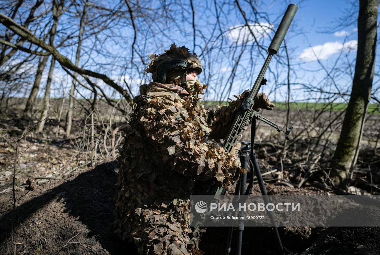 تصاویری جالب از استتار تکتیراندازان روسیه!