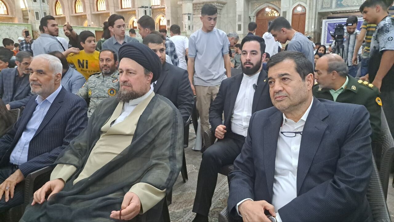 برگزاری مراسم تجلیل از ورزش پهلوانی در حرم امام راحل/ حسن خمینی: پهلوانی عبارت است از انصاف/ خانوادههای شهید و شهید رئیسی هم حضور داشتند