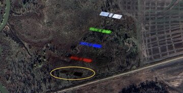 عبور مرموز ماهواره استارلینک با رد رنگی در تصویر «گوگلمپس»!