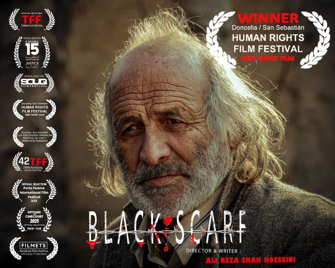 «شال سیاه» بهترین فیلم کوتاه جشنواره سنسباستین شد